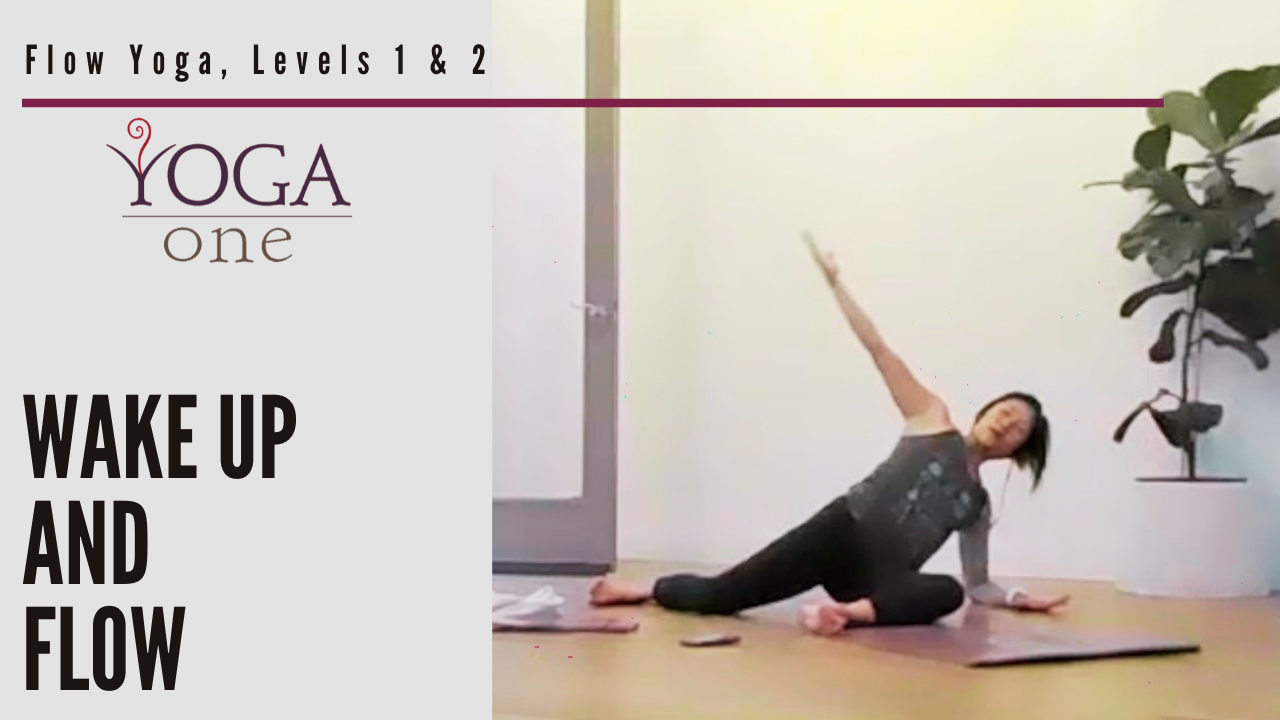 Wake Up and Flow, Levels 1 & 2 Class with Jackie Liu